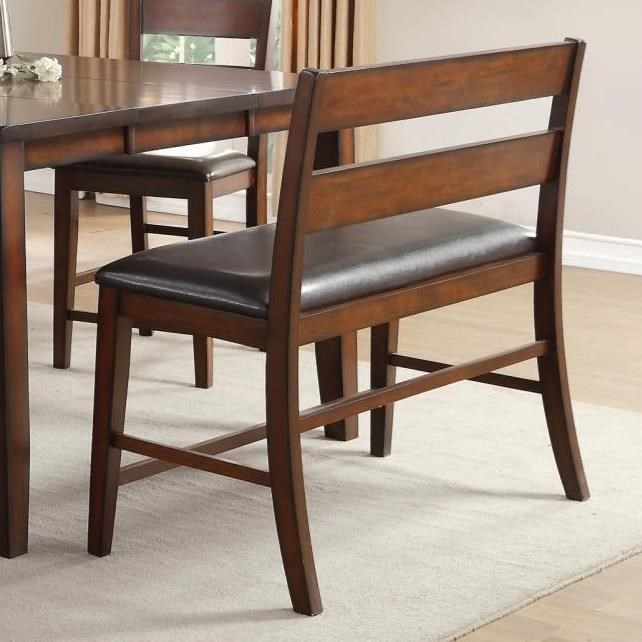 Homelegance Mantello 5547 24BH Counter Height Bench with Ladder